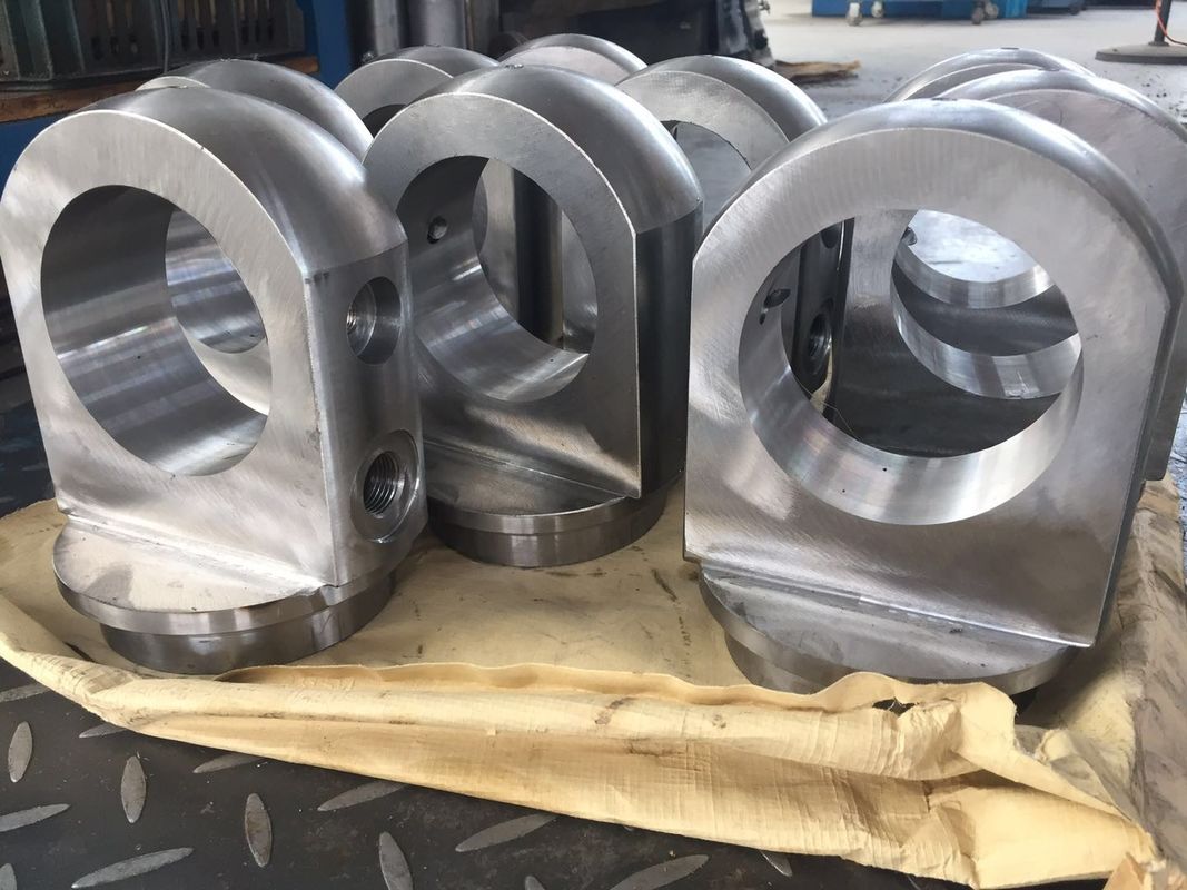 45# cilindros hidráulicos de encargo de acero, componentes de las piezas de los cilindros hidráulicos
