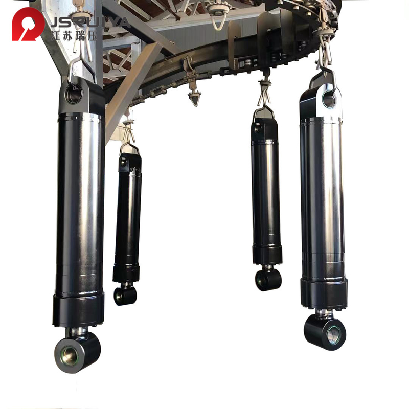 La carga pesada modificó los cilindros para requisitos particulares hidráulicos 80m m Rod